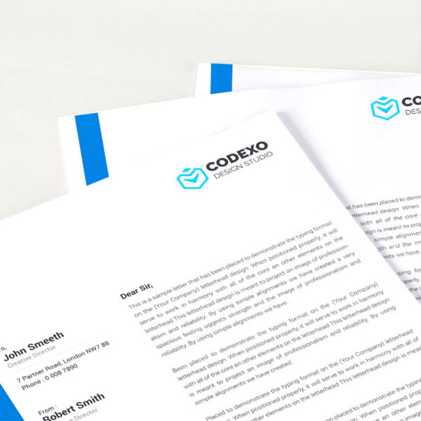 Briefbogendesign - Briefpaper gestalten lassen